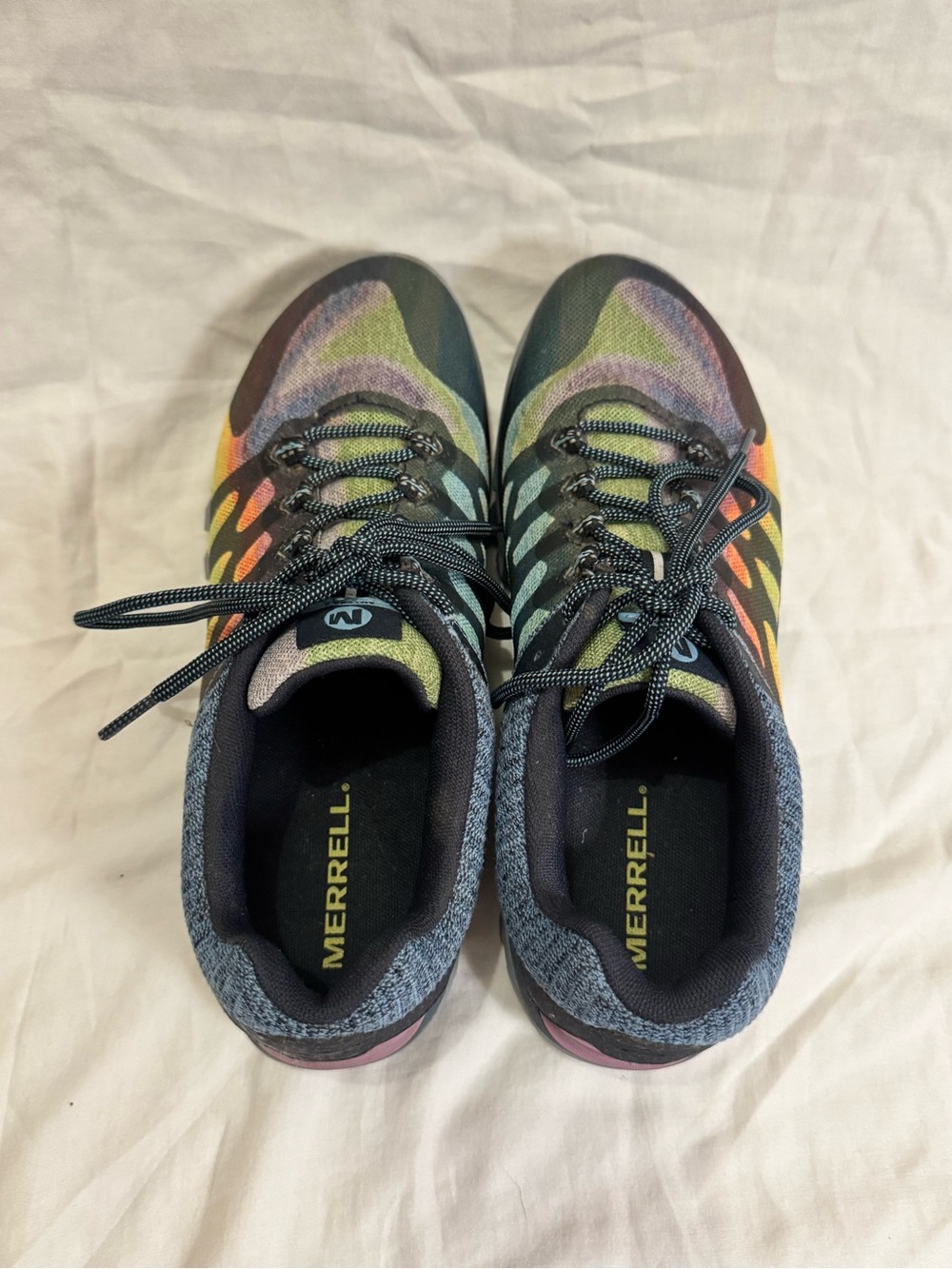 Merrell Woman’s Antora Rainbow Trail Runners Size 8.5 - Picture 5 of 7